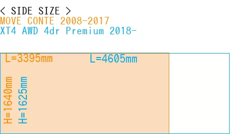 #MOVE CONTE 2008-2017 + XT4 AWD 4dr Premium 2018-
